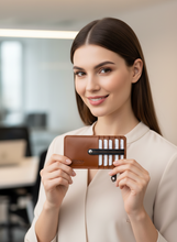Load image into Gallery viewer, SEDONA® Leather Women’s One piece Credit Card Wallet