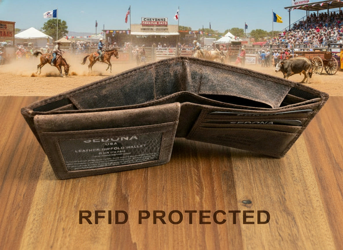 SEDONA® Bifold Wallet with Hidden Cash Compartment – SEDONA