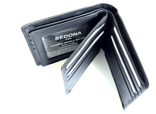 Load image into Gallery viewer, SEDONA® RFID Bifold Wallet Two Center Flaps 3 id windows