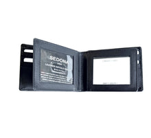Load image into Gallery viewer, SEDONA® RFID Bifold Wallet Two Center Flaps 3 id windows