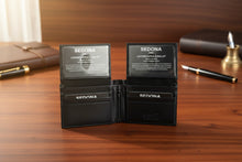 Load image into Gallery viewer, SEDONA® RFID Bifold Wallet with Two Flaps and 4 windows