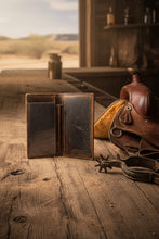 Load image into Gallery viewer, SEDONA® Vintage Buffalo leather Check Book Cover for duplicate checks