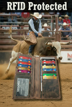 Load image into Gallery viewer, SEDONA® Rugged Vintage Ranger Long Rodeo Wallet – Buffalo Leather