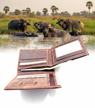Load image into Gallery viewer, L-Fold Wallet with two cash compartments 2 Windows