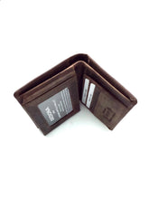 Load image into Gallery viewer, L-Fold Wallet with two cash compartments 2 Windows