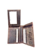 Load image into Gallery viewer, L-Fold Wallet with two cash compartments 2 Windows