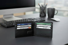 Load image into Gallery viewer, SEDONA® RFID Leather Bifold Wallet with snap closure
