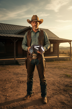 Load image into Gallery viewer, SEDONA Buffalo leather Trifold Wallet with 9 Card slots