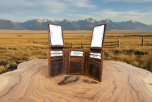 Load image into Gallery viewer, SEDONA® Vintage Buffalo Leather Trifold Wallet