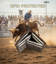 Load image into Gallery viewer, SEDONA® Buffalo Leather Fourfold Wallet with RFID Protection