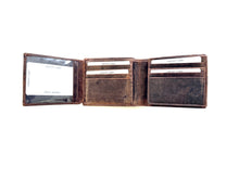 Load image into Gallery viewer, SEDONA® Buffalo Leather Fourfold Wallet with RFID Protection