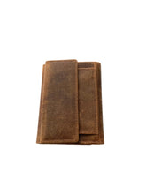 Load image into Gallery viewer, SEDONA® Women's Leather Trifold Wallet - 9 Card Slots, 2 ID Windows, Snap Closure