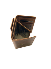 Load image into Gallery viewer, SEDONA® Women's Leather Trifold Wallet - 9 Card Slots, 2 ID Windows, Snap Closure