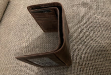 Load image into Gallery viewer, SEDONA® Classic Buffalo Leather Trifold Wallet with Zippers