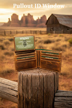 Load image into Gallery viewer, SEDONA® Vintage Buffalo Leather RFID Blocking Bifold Wallet with Pullout ID Window