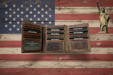 Load image into Gallery viewer, SEDONA® High Capacity Buffalo leather Hipster Trifold Wallet