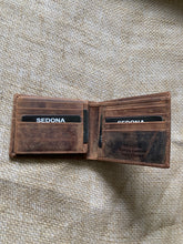 Load image into Gallery viewer, SEDONA® Buffalo Leather Bifold Wallet with 2 ID Windows