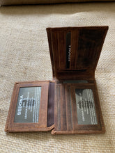 Load image into Gallery viewer, SEDONA® Buffalo Leather Bifold Wallet with 2 ID Windows