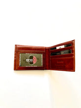 Load image into Gallery viewer, SEDONA® Bifold Leather wallet with Hidden Cash Compartment