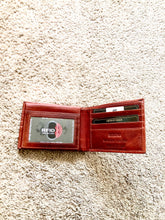 Load image into Gallery viewer, SEDONA® Bifold Leather wallet with Hidden Cash Compartment