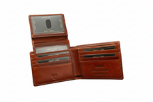 Load image into Gallery viewer, Bifold Leather Wallet with Pullout License holder