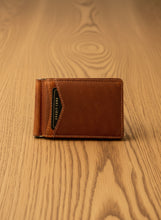 Load image into Gallery viewer, SEDONA® Leather Money Clip Wallet with id window inside
