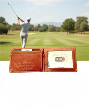 Load image into Gallery viewer, SEDONA® Leather Money Clip Wallet with id window inside