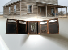Load image into Gallery viewer, Buffalo Leather Fivefold Wallet RFID Protected