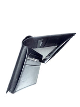 Load image into Gallery viewer, SEDONA® Slim Leather L-Fold Wallet with 18 Card Slots & License Window - Black Lambskin