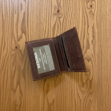 Load image into Gallery viewer, SEDONA® Antique Buffalo Leather L-Shaped Wallet with ID Window and Cash Pocket