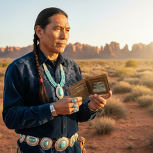 Load image into Gallery viewer, SEDONA® Buffalo Leather Bifold Wallet with 2 windows