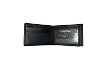 Load image into Gallery viewer, SEDONA® Men's Full Grain Leather Slim Bifold Wallet – 9 Card Slots, Divided Cash Pocket, & Internal Flap ID Window, Minimalist Front Pocket Design