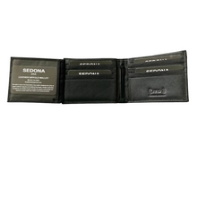 Load image into Gallery viewer, SEDONA® Bifold Wallet with Zipper in cash compartment