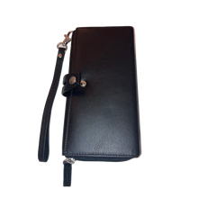 Load image into Gallery viewer, SEDONA® Women’s leather Clutch Wallet with Wristlet