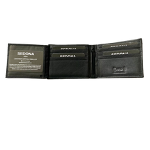 Load image into Gallery viewer, SEDONA® Bifold Wallet with Zipper in cash compartment
