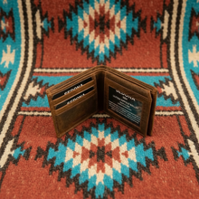 Load image into Gallery viewer, SEDONA® Buffalo Leather Bifold Wallet 2 windows