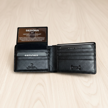 Load image into Gallery viewer, SEDONA® Leather Bifold Wallet with RFID protection