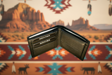 Load image into Gallery viewer, SEDONA® Men's Bifold Leather Wallet - Full Grain Cowhide, 8 Card Slots, Sideways Flip License Window, Divided Cash Compartment, Coin Purse