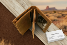 Load image into Gallery viewer, SEDONA® Buffalo Leather Business Card Case