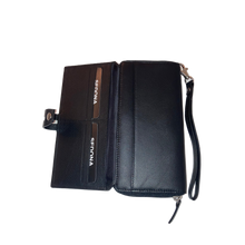 Load image into Gallery viewer, SEDONA® Women’s leather Clutch Wallet with Wristlet