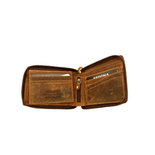 Load image into Gallery viewer, SEDONA® All around Zipper Wallet in Vintage Leather