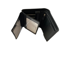 Load image into Gallery viewer, SEDONA® Premium Full-Grain Leather European Bifold Wallet with Coin Pocket, Zip Compartment, 10 Card Slots & Dual ID Windows