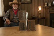 Load image into Gallery viewer, SEDONA® Antique Buffalo Leather L-Shaped Wallet with ID Window and Cash Pocket