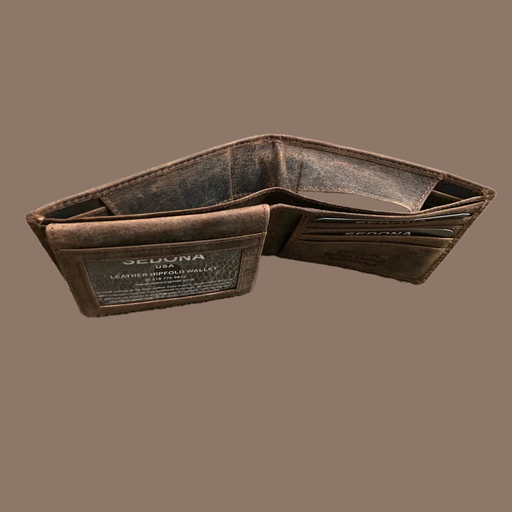 SEDONA® Bifold Wallet with Hidden Cash Compartment – SEDONA
