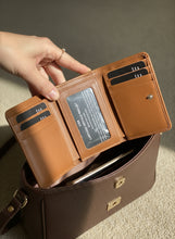 Load image into Gallery viewer, SEDONA® Women's Leather Trifold Wallet with Coin Pocket