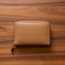 Load image into Gallery viewer, SEDONA® Cognac Cowhide Leather Zip-Around Travel Wallet & Passport Case with Pen Loop