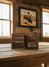 Load image into Gallery viewer, SEDONA® Buffalo Leather Hipster Wallet 16 card slots