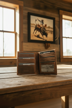 Load image into Gallery viewer, SEDONA® Buffalo Leather Hipster Wallet 16 card slots