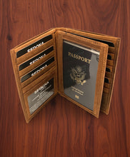 Load image into Gallery viewer, SEDONA® Leather Passport Wallet