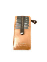 Load image into Gallery viewer, SEDONA® Leather Women’s One piece Credit Card Wallet